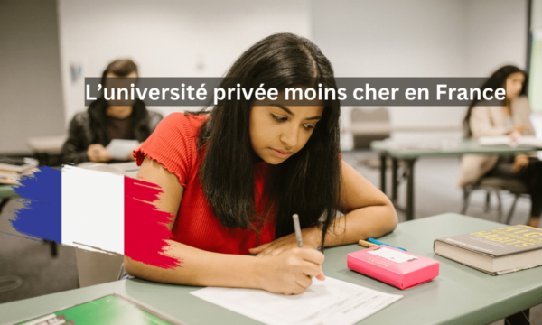 L’université privée moins cher en France