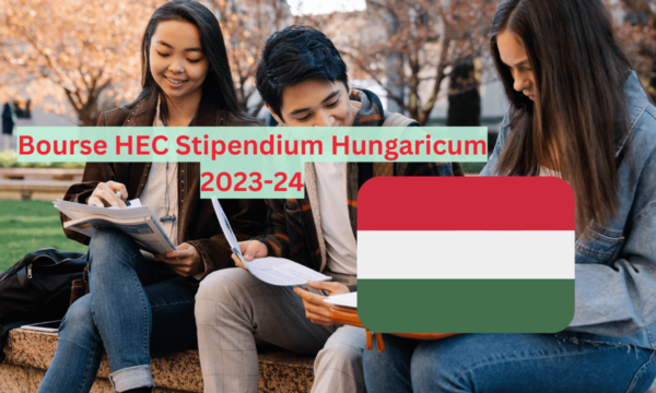 Bourse HEC Stipendium Hungaricum 2023-24