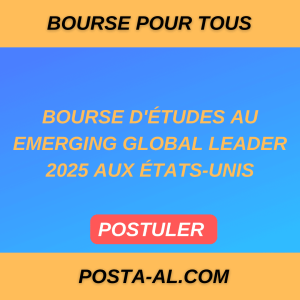 Bourse d'études AU Emerging Global Leader 2025 aux États-Unis